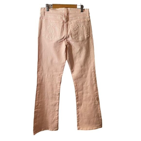 NYDJ Pink High Rise Flared Jeans Size 4 - Picture 7 of 7